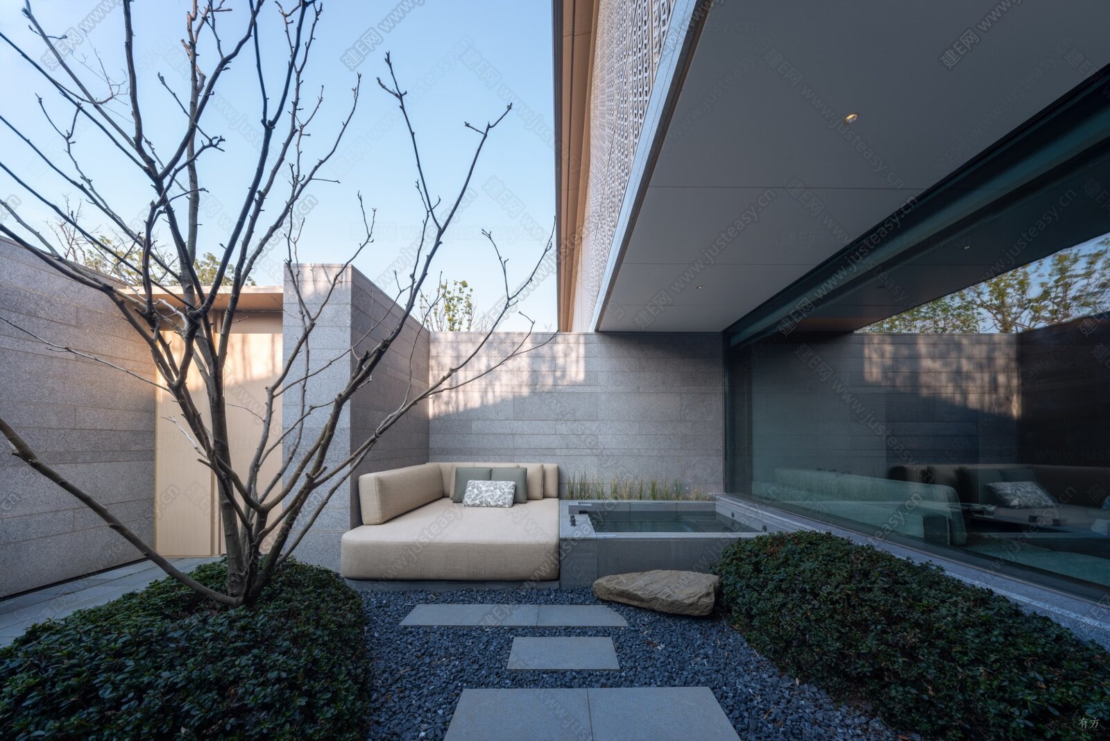 室外外景真实外景室内外景园林树林植物绿植3D贴图下载[ID:101480269]_建e贴图
